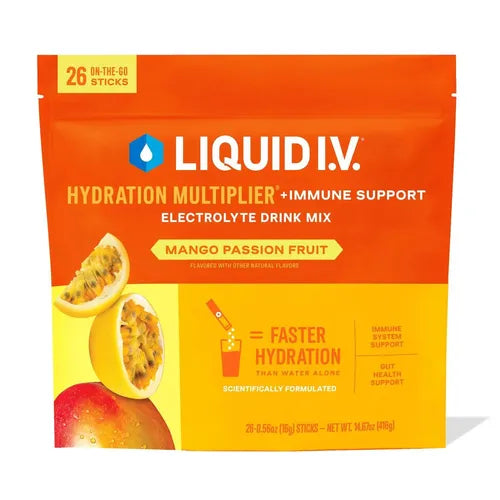 Liquid IV Electrolyte Mix + Immune Booster 0.56 oz.