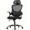 Sweetcrispy  Ergonomic High-Back Mesh Office Chair w/ Adjustable Headrest