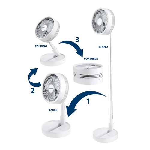 BLAUPUNKT 40" Foldaway Fan - USB Operated, 3 Speed