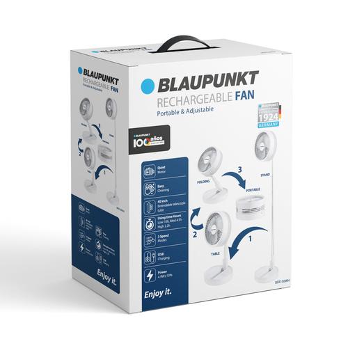 BLAUPUNKT 40" Foldaway Fan - USB Operated, 3 Speed