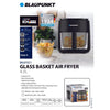 BLAUPUNKT 4.5L Glass Basket Air Fryer