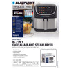 BLAUPUNKT 2-in-1 Air Fryer & Steamer