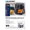 BLAUPUNKT 3-in-1 Air Fryer, Grill & Skillet