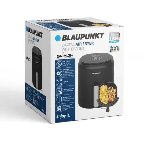 BLAUPUNKT 4.5L Digital Air Fryer w/ Divider