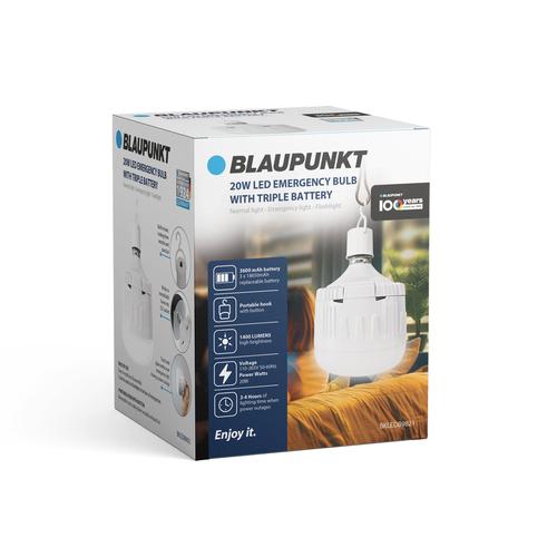 BLAUPUNKT 20w Rechargeable Light Bulb - 1400LM