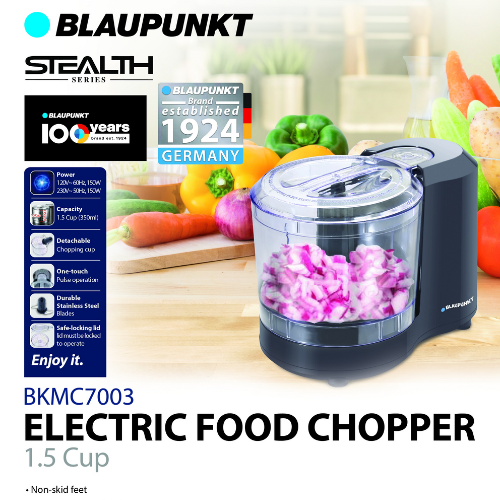 BLAUPUNKT 1.5 Cup Food Processor - 150w