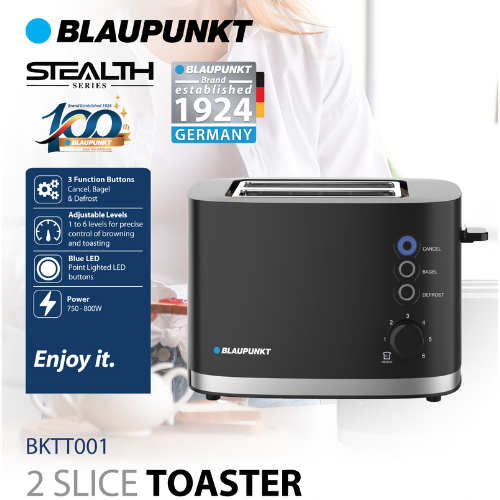 BLAUPUNKT 2-Slice Toaster