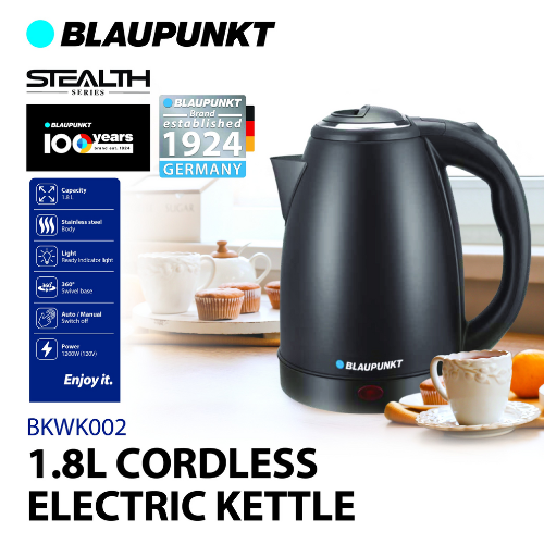 BLAUPUNKT 1.8L Kettle - 1200w