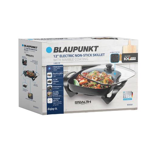 BLAUPUNKT 12" Electric Non-Stick Skillet