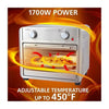 Brentwood 24-Quart Convection Air Fryer Toaster Oven w/ 60-Minute Timer