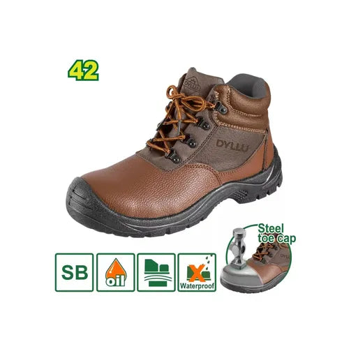 DYLLU Steel-Tipped Safety Boots