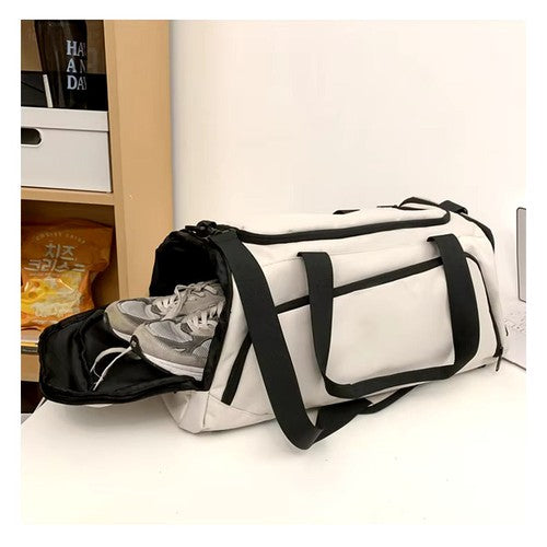 Gym Duffle Bag Waterproof with Shoe Compartment