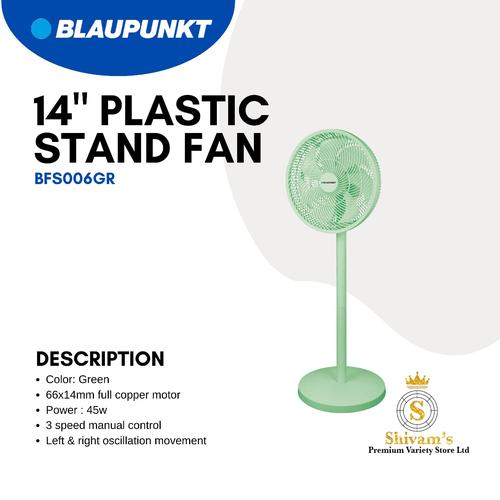 BLAUPUNKT 14" Pedestal Standing Fan