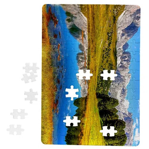 Sublimation Jigsaw Puzzle - 120 Pieces 8″ x 11″