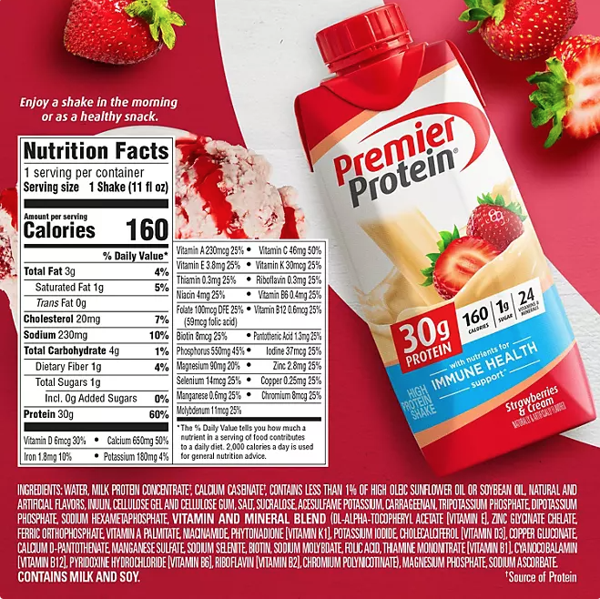 Premier Protein Shake 30G Protein 1G Sugar