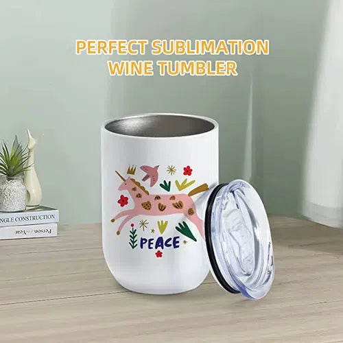 Sublimation Wine Tumbler 12oz