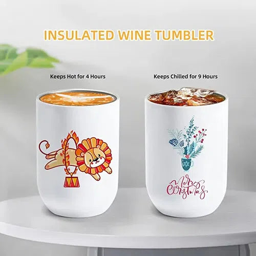 Sublimation Wine Tumbler 12oz