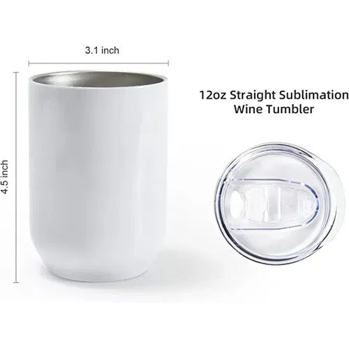 Sublimation Wine Tumbler 12oz