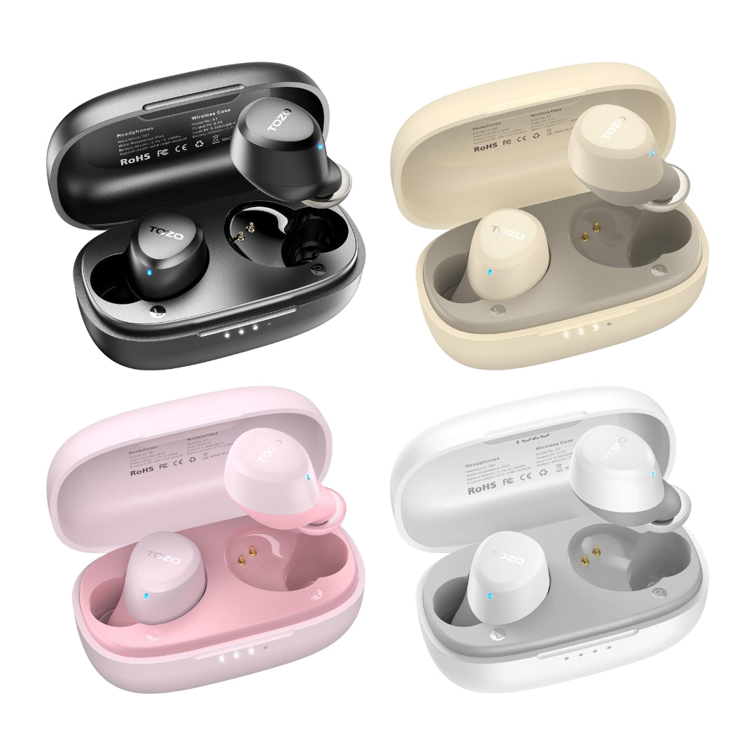 TOZO A1 Mini Wireless Earbuds Bluetooth 5.3, IPX5 Waterproof