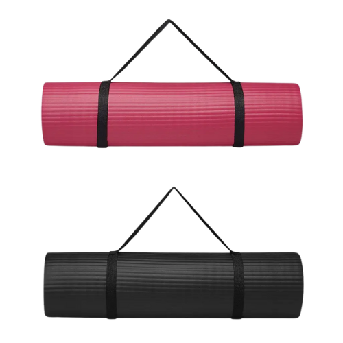 Mat Yoga Thick Essentials Fitness Exercise Easy-Cinch Carrier Strap  Sporting goods 