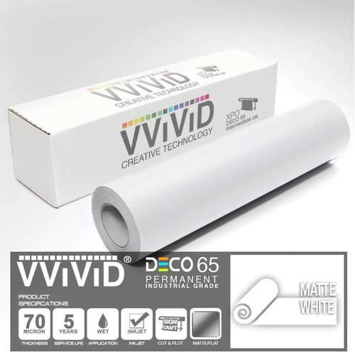 VViViD DECO65 Permanent Vinyl - 3 FEET