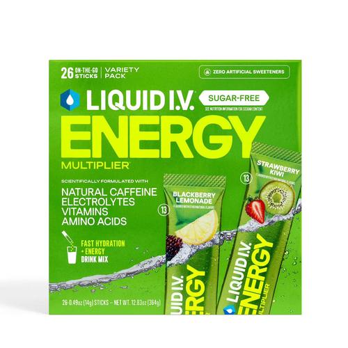 Liquid IV Sugar Free Energy Drink Mix - SINGLE SERVING