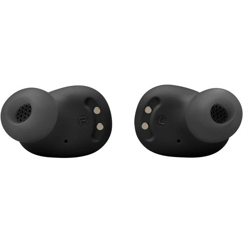 Wave Buds 2, Wireless Noise Cancelling Bluetooth Earbuds with 40 Hours Playtime,  Pure Bass Sound, Smart Ambient Technology, IP54 Water and Dust Resistant, Multi-Point Connection, in Black