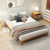 OLIXIS Wooden Bed Frame, Stylish & Noise-Free Design, No Box Spring Needed