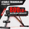 YAGUD  Adjustable Weight Bench Press,800 LB Stable Incline/Decline