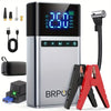 BRPOM 4-in-1  Car Jump Starter, Portable Air Compressor, Power Bank LED Light