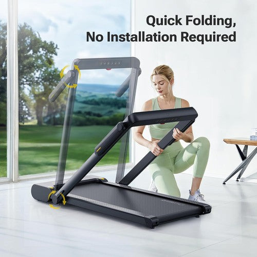 UREVO  3-in-1 Incline Walking Pad ,2.5 HP under Desk, Large Running Area, Remote Control, LED Display