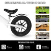 Toddler Balance Bike 12 Inch w/ Integrated Inflatable Wheel