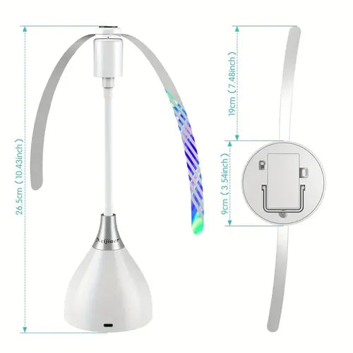 Fly Repellent Fan - Effective, Portable & USB/Battery Powered