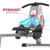 Sunny Health & Fitness Dynamic Rowing Machine w/ Tablet Holder