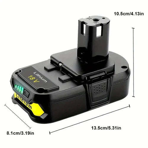 Compatible RYOBI 18V Battery Replacements for Ryobi ONE+