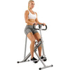 Sunny Health & Fitness Row-N-Ride Squat Assist Trainer, Glutes & Full Body Cardio