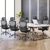 Sweetcrispy  Ergonomic High-Back Mesh Office Chair w/ Adjustable Headrest