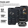 TOZO NC9 Hybrid Active Noise Cancelling Wireless Earbuds, IPX6 Waterproof Bluetooth 5.3