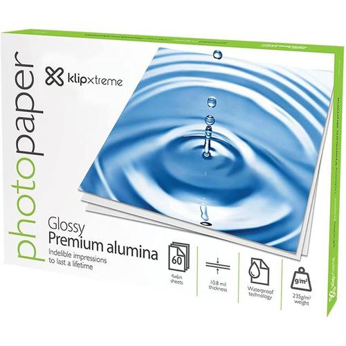 Klipxtreme Glossy Photo Paper- 4In X 6In, 60 Sheets