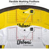 Urboni T-Shirt Ruler Guide for Vinyl Alignment, Shirt Measurement Tool