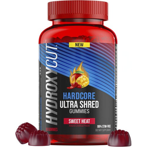 Hydroxycut Hardcore Ultra Shred Gummies - 99% Stimulant Free