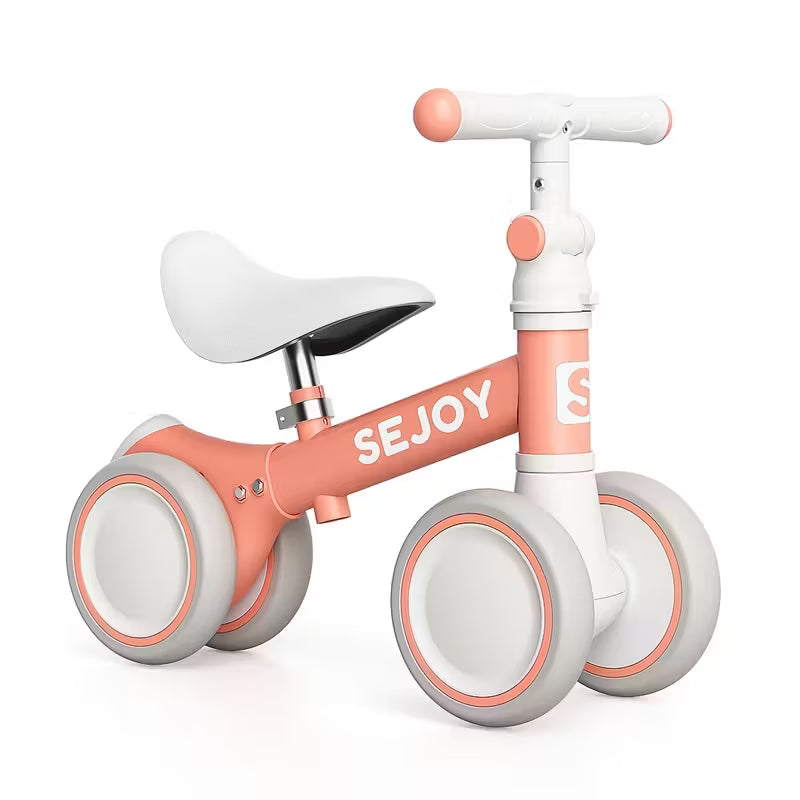SEJOY Toddler Balance Bike, 1-3 Years - Adjustable Height & Seat