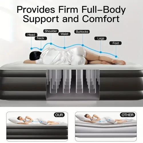 SENNOUL Air Mattress with Built In Pump