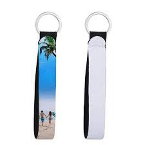 Sublimation Neoprene Keychain Wristlet Blanks