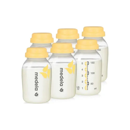 MEDELA Breast Milk Collection & Storage Bottle Set, 5 Oz. (6-Count)