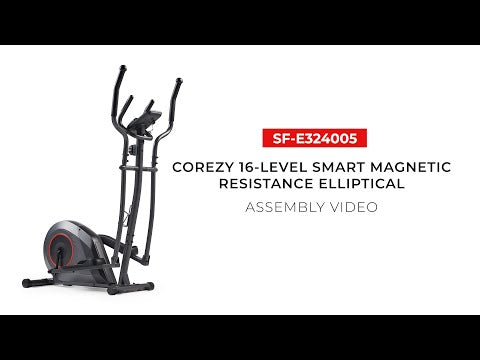 Sunny Health & Fitness 16-Level Smart Magnetic Resistance Elliptical