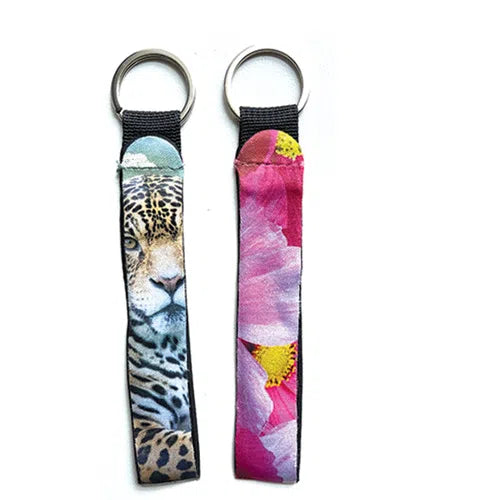 Sublimation Neoprene Keychain Wristlet Blanks