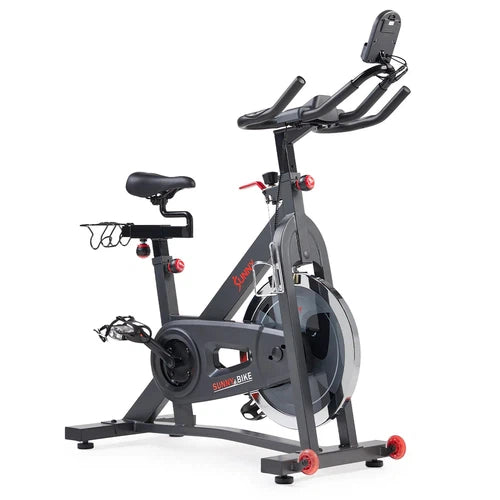 Sunny Health & Fitness Smart Pro Belt Drive Indoor Cycling Exercise Bike