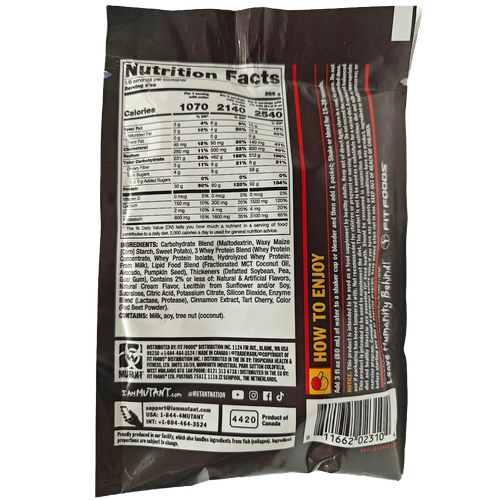 Mutant Mass Extreme 2500 (Sample Pack)