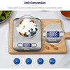 Load image into Gallery viewer, BAGAIL BASICS Digital Kitchen Scale, Premium Stainless Steel,11Lb/5Kg with 0.1Oz/1G Precision